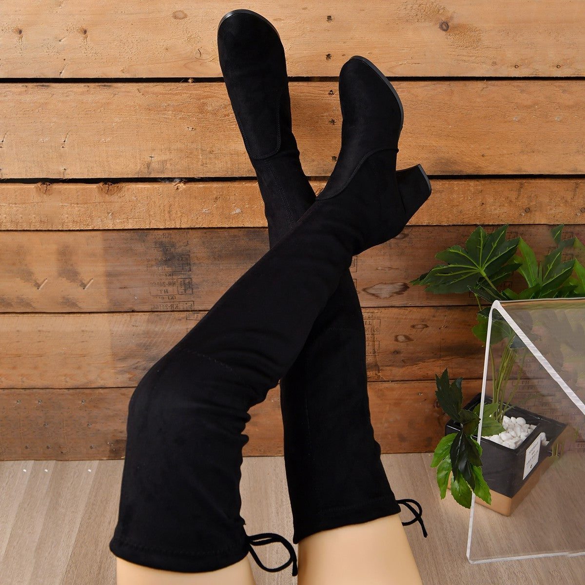 Mirabel Women's Suede Over the Knee Boots