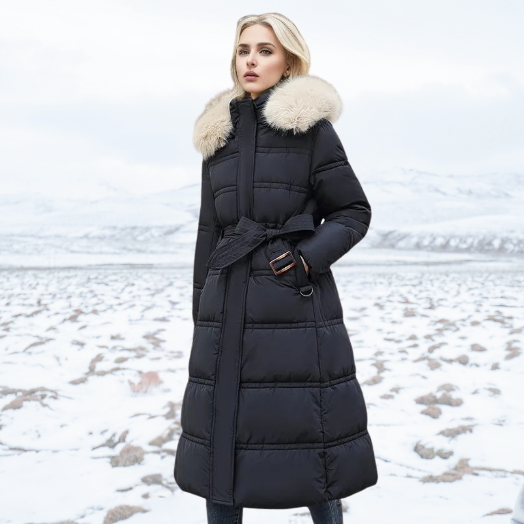 Effie Women's Faux Fur Puffer Coat