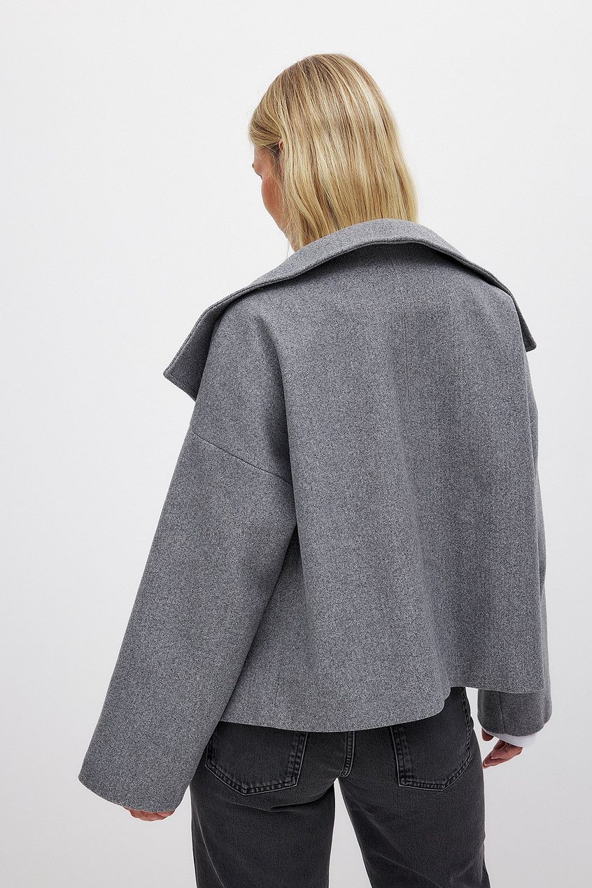 Laura Women's Wool Oversized Peacoat