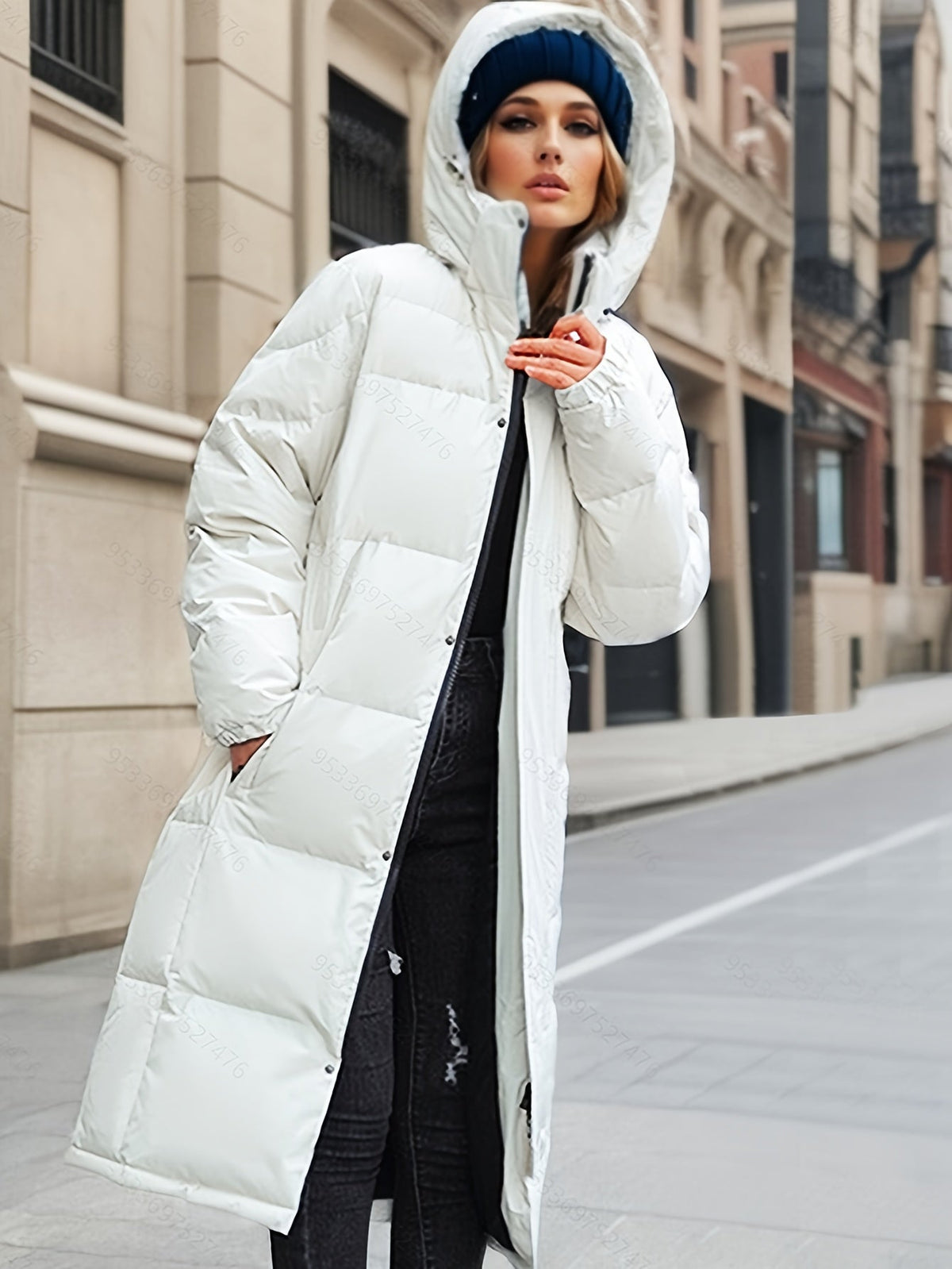 Lucinda Long Puffer Winter Coat