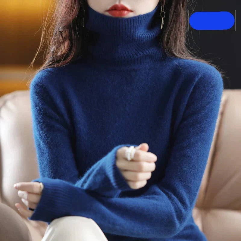 Sandra Cashmere Jumper - Navy Blue