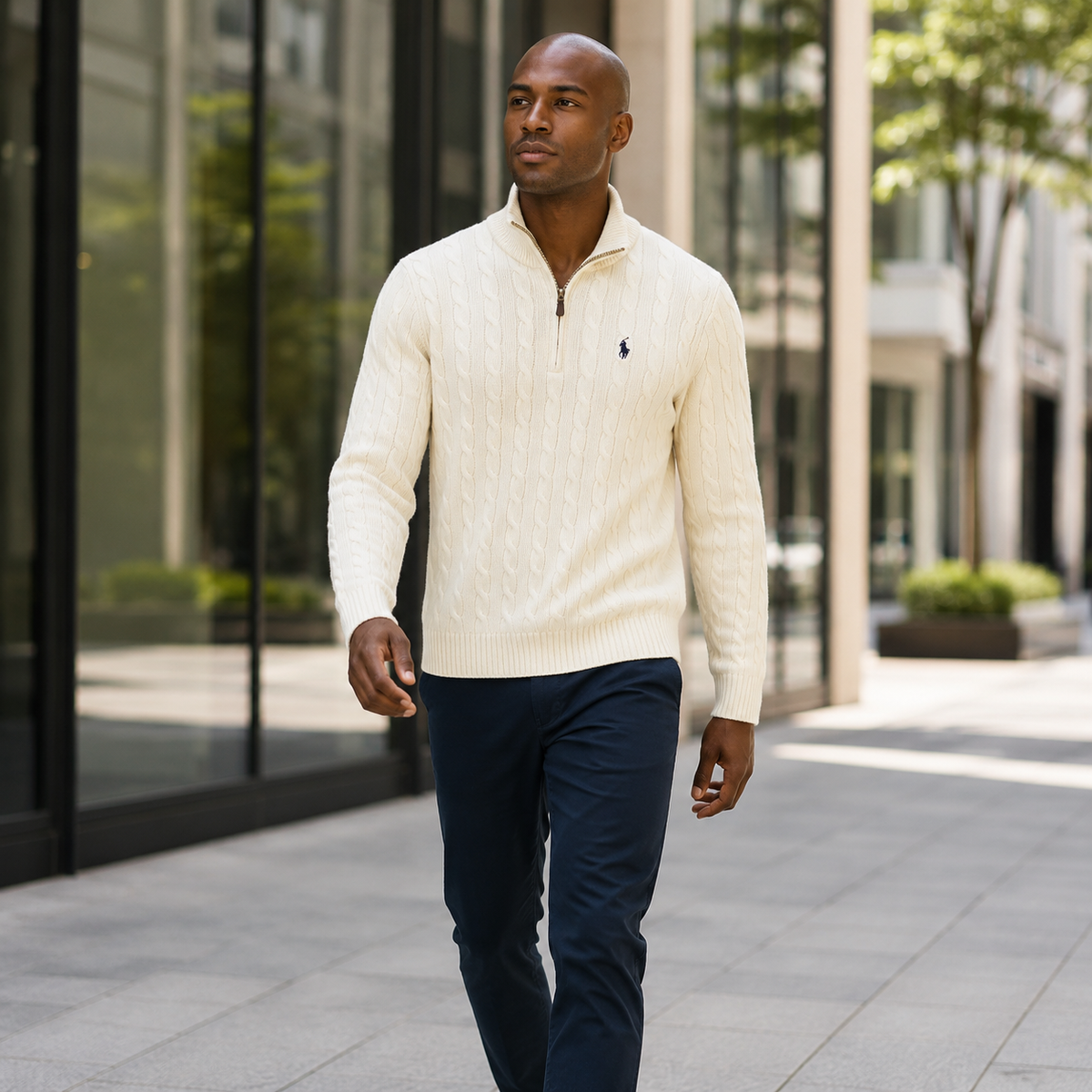 RL Cashmere-Wool Blend Pullover