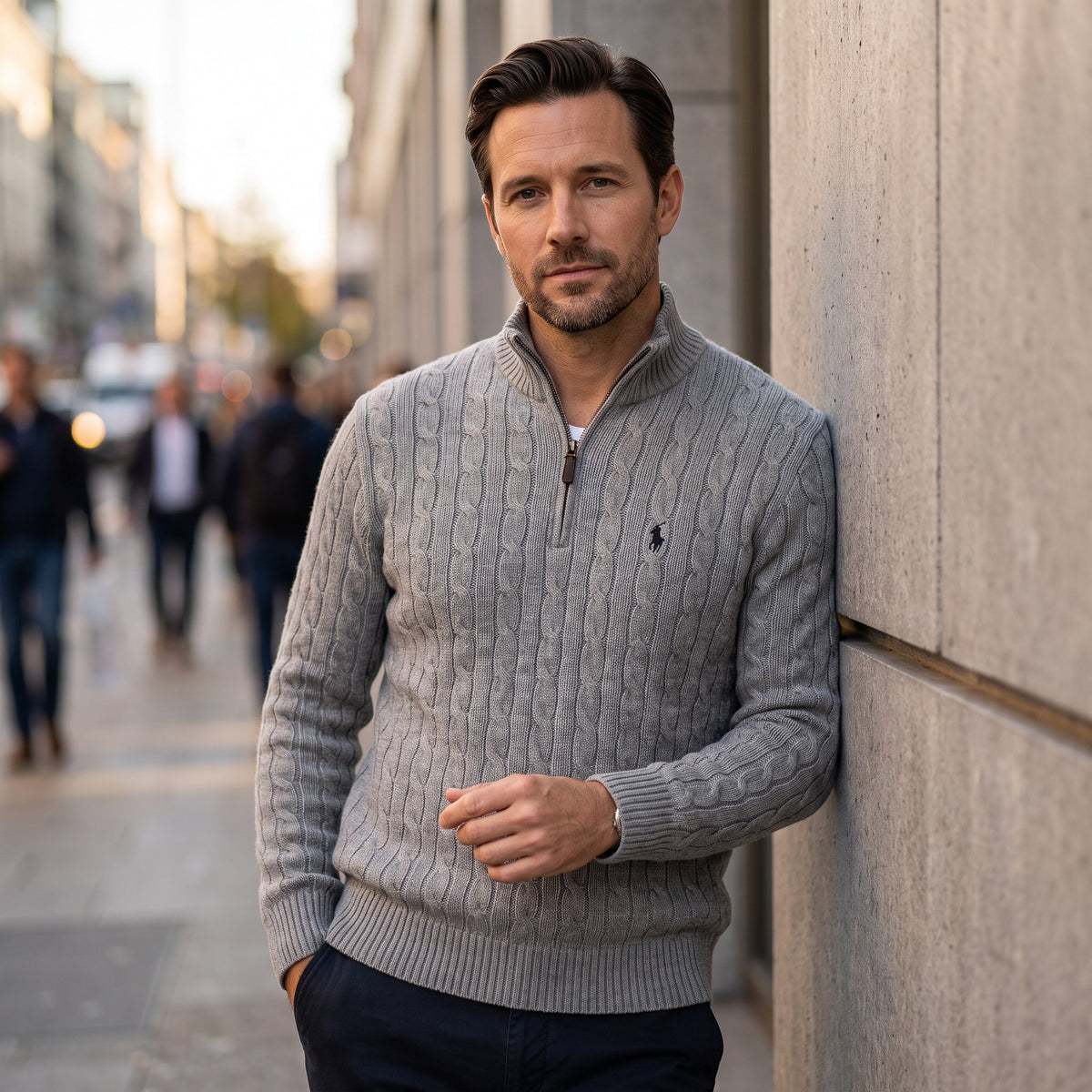 RL Cashmere-Wool Blend Pullover