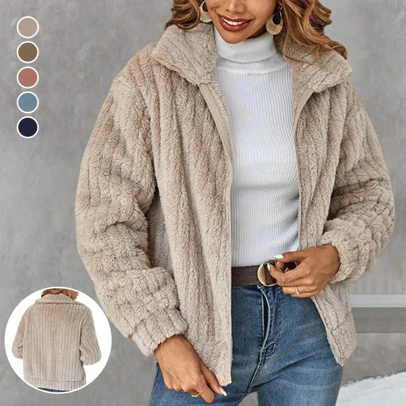 Nina Women's Teddy Fleece Jacket