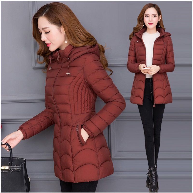 Sylvie Women's Fitted Winter Puffer Coat