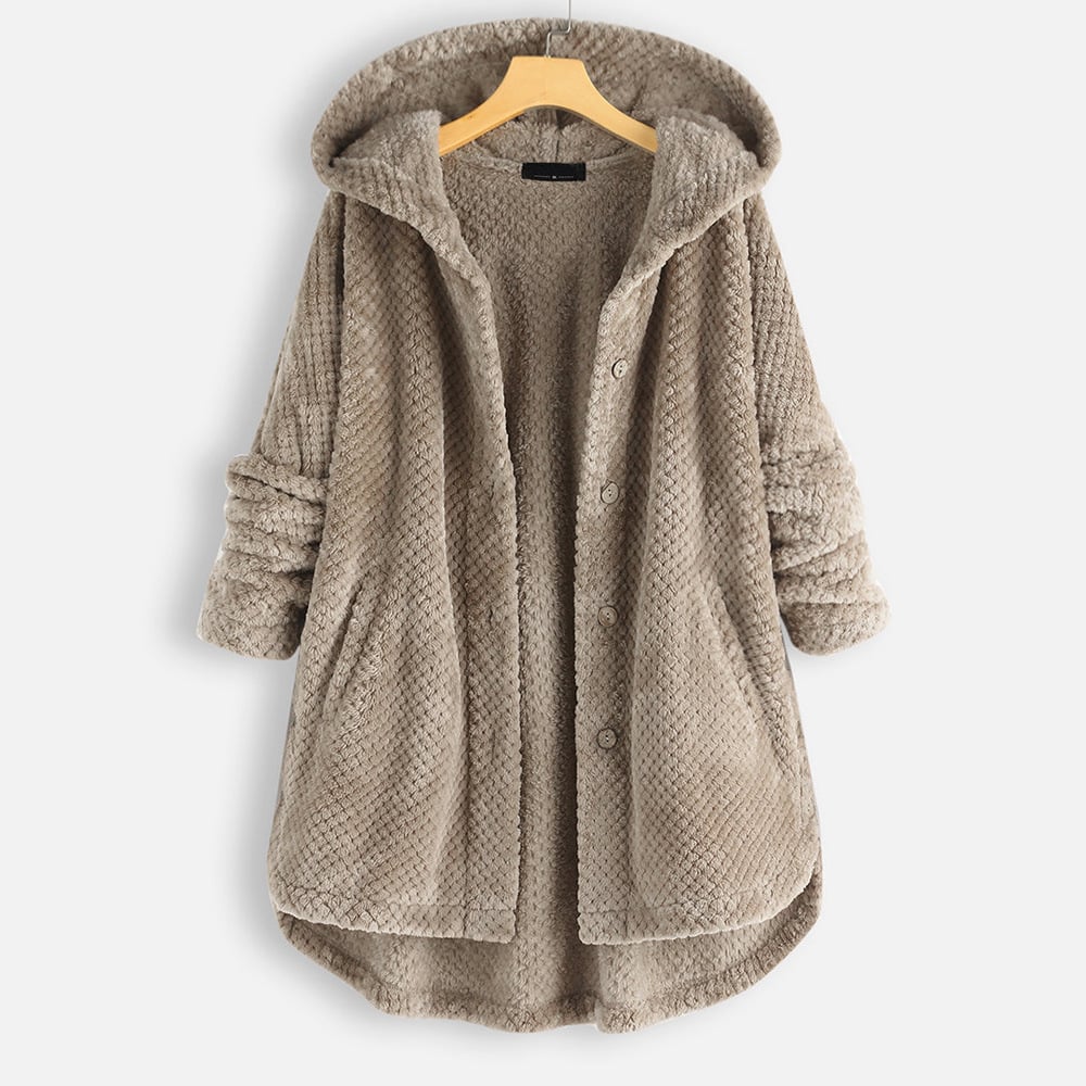 Poppy Women's Fleece Jacket - Khaki