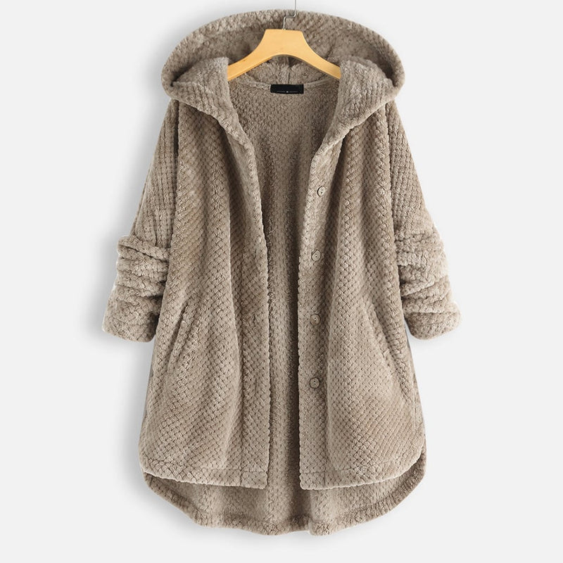 Poppy Women's Fleece Jacket - Khaki