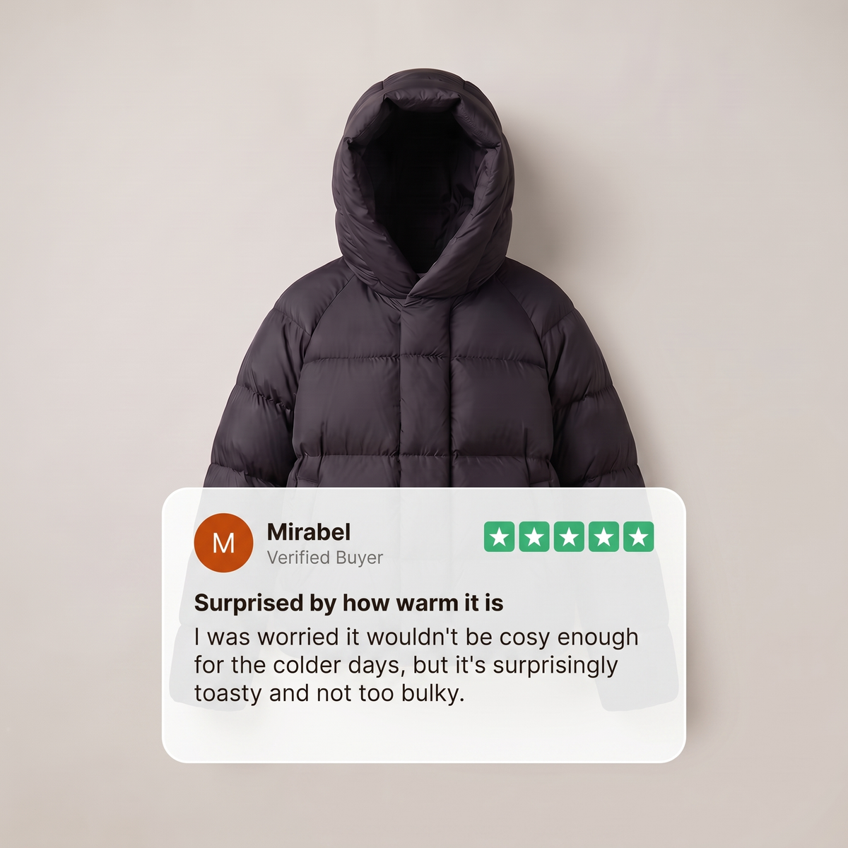 Kathryn Hooded Puffer Jacket