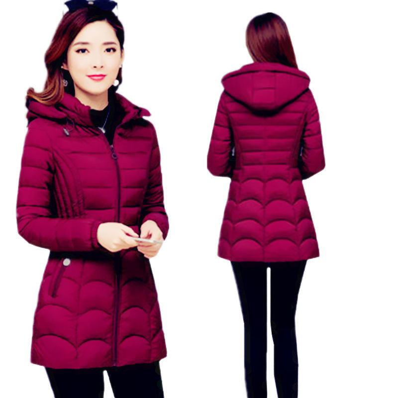 Sylvie Women's Fitted Winter Puffer Coat