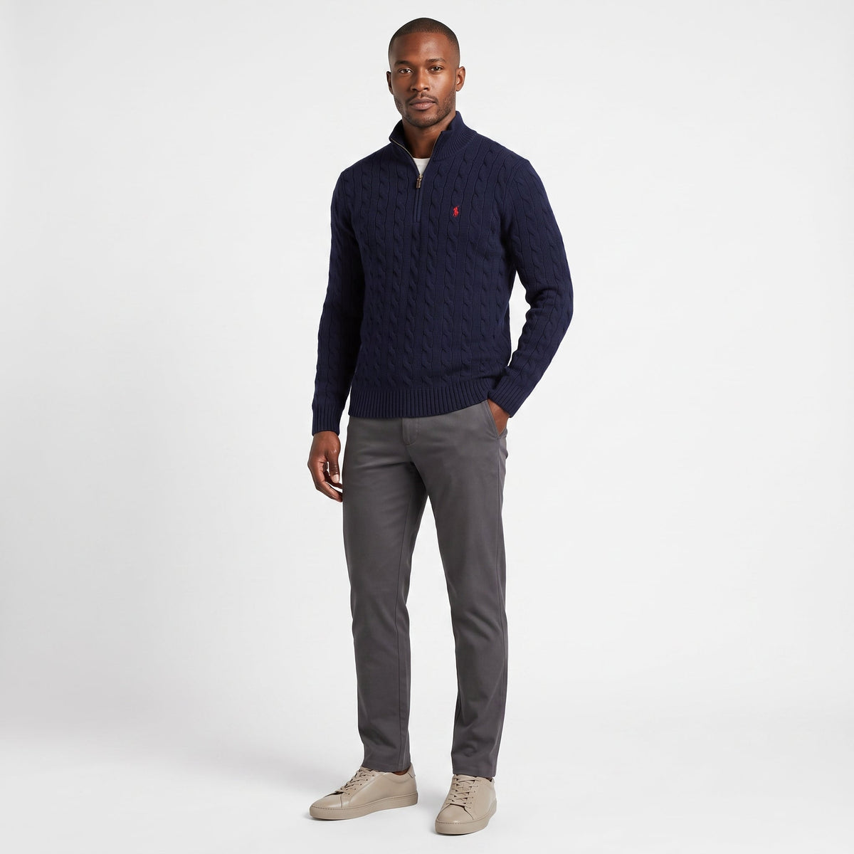 RL Cashmere-Wool Blend Pullover