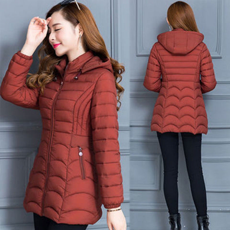 Sylvie Women's Fitted Winter Puffer Coat
