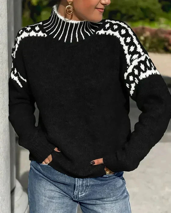 Florence Women's Knitted Jumper - Black