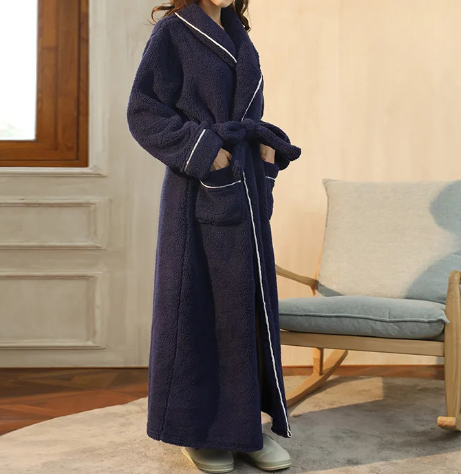 Valerie Long Flannel Dressing Gown
