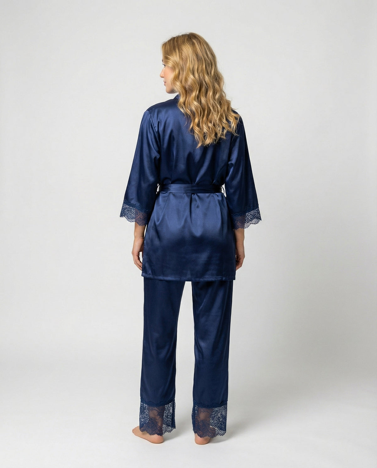 Octavia Women's Satin Pyjama Lounge Set
