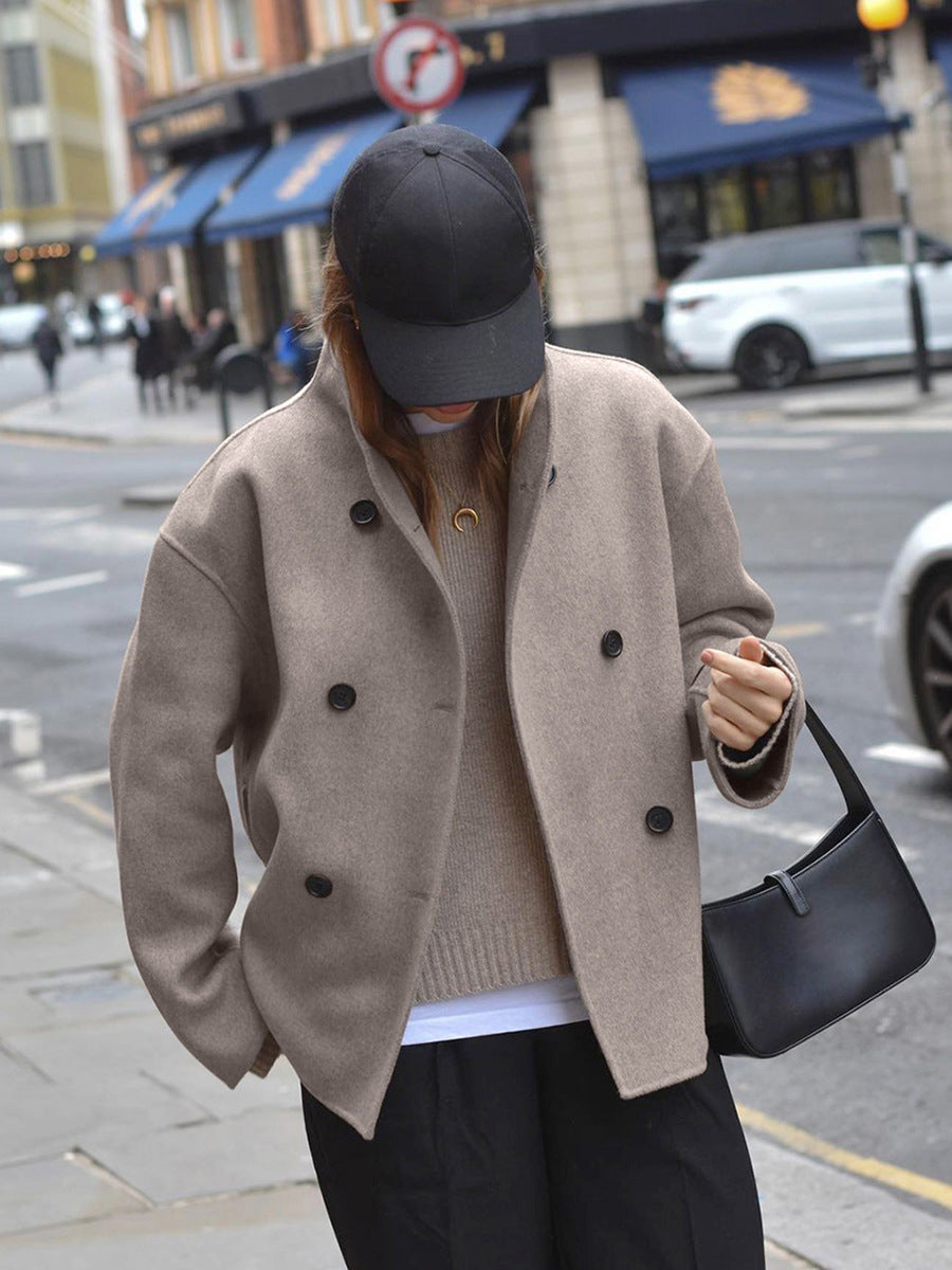 Kerra Women's Double Breasted Peacoat