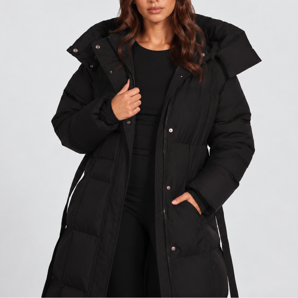Yvonne Long Quilted Winter Coat