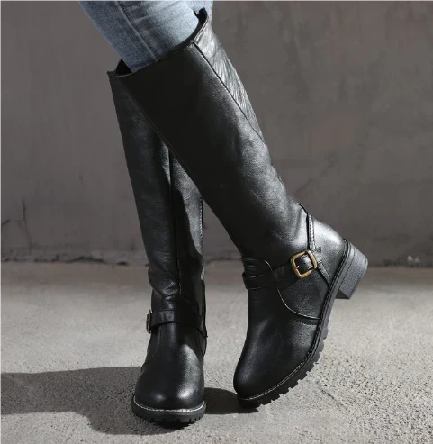 Imogen Women's Leather Knee High Boots