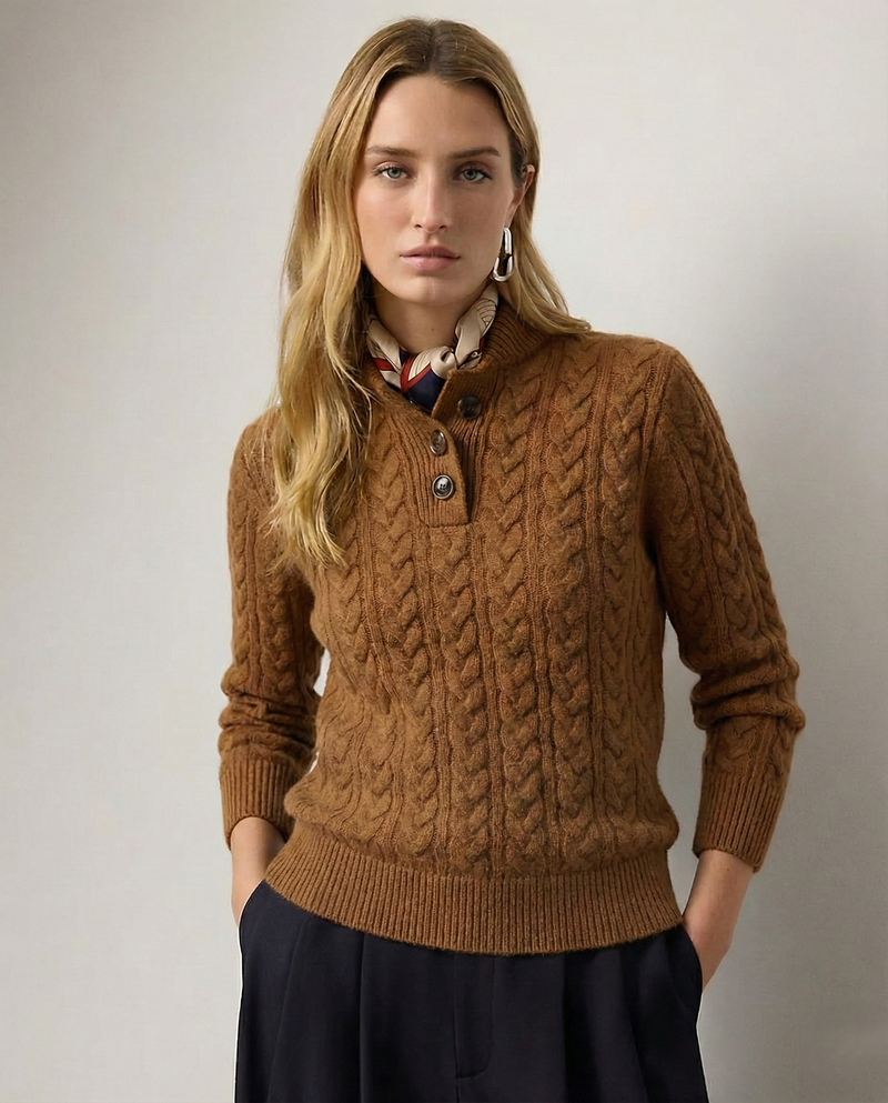 Cashmere Cable Knit Jumper
