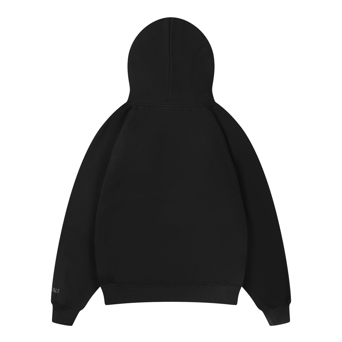 ES Hoodie - Black Oversized Long-Sleeve Pullover Unisex