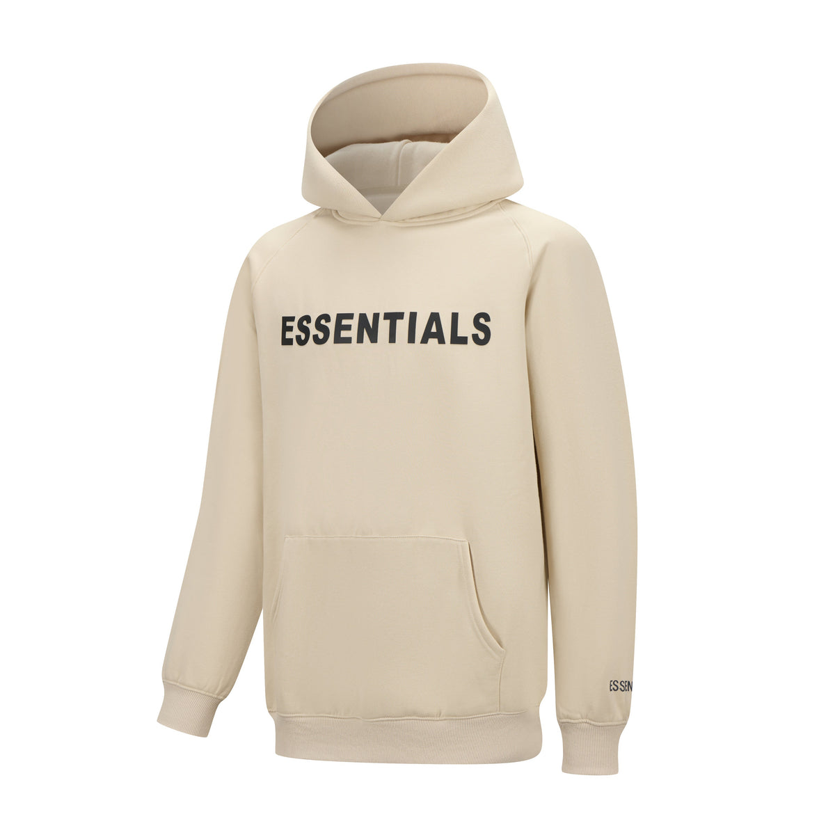 ES Hoodie - Black Oversized Long-Sleeve Pullover Unisex