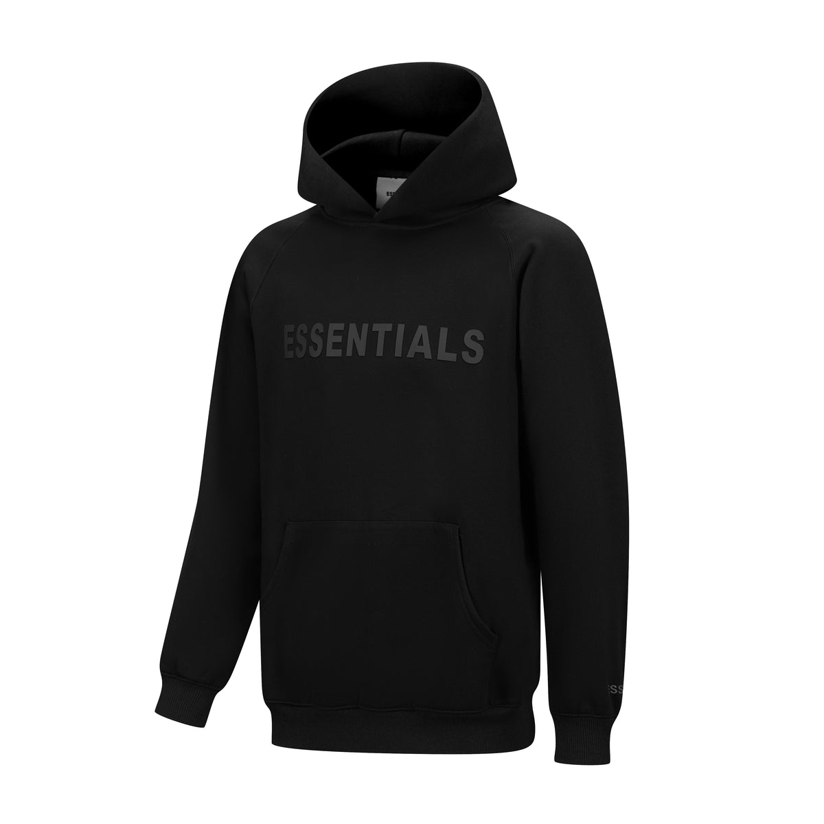 ES Hoodie - White Oversized Long-Sleeve Pullover Unisex