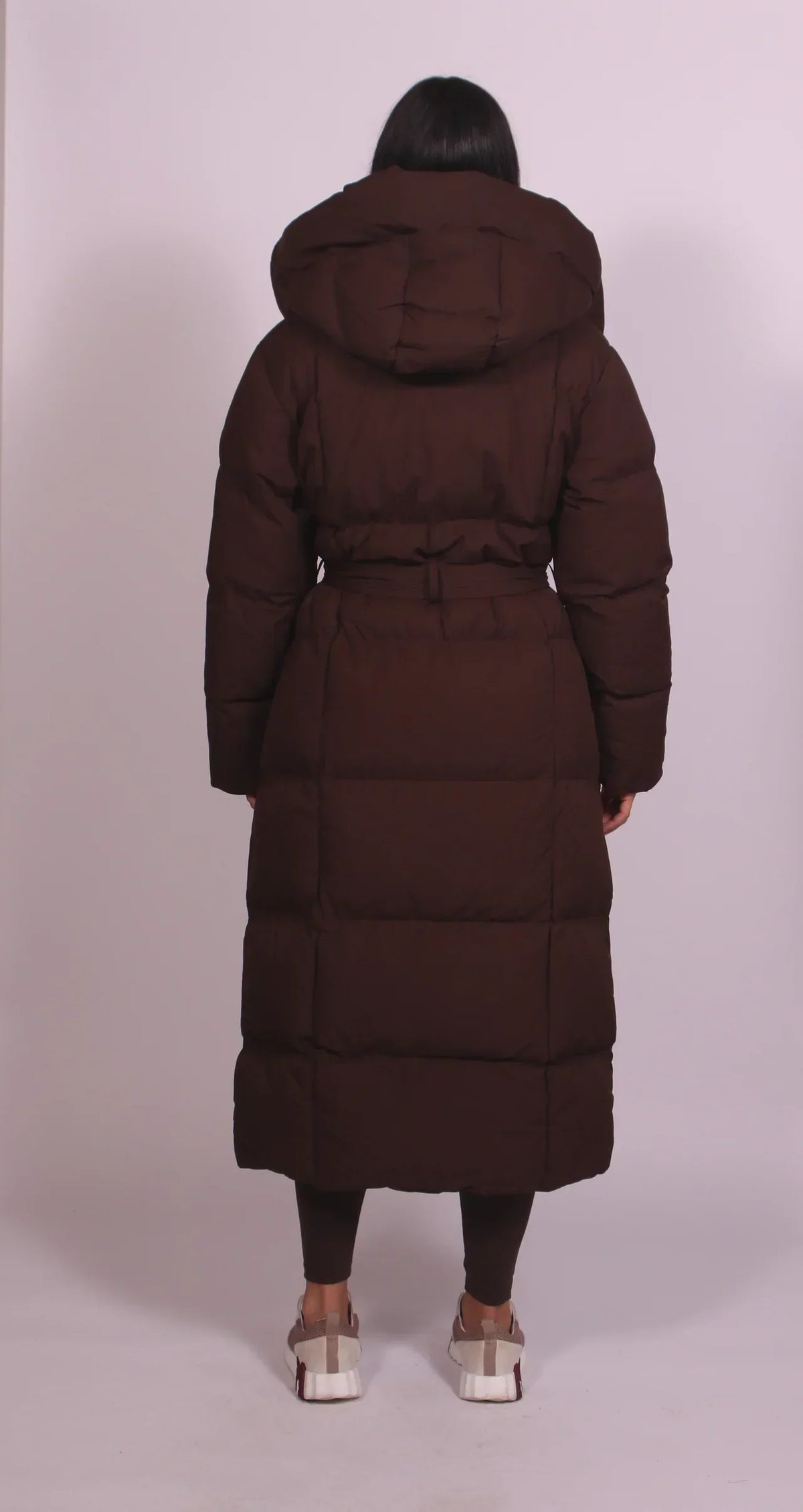 Abigail Long Puffer Winter Coat