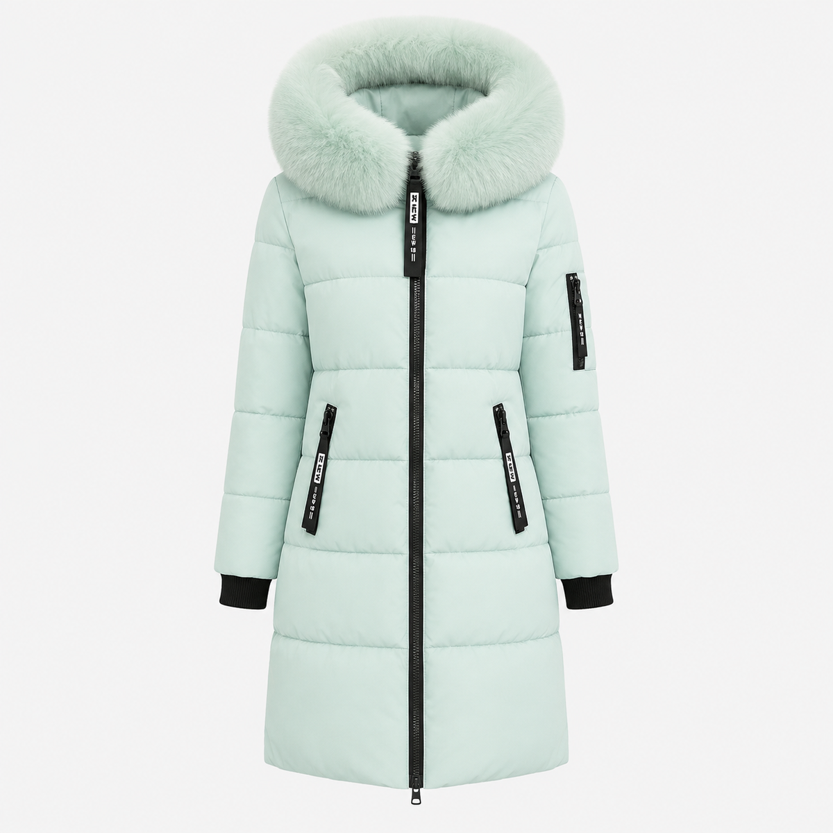 Daisy Long Puffer Winter Coat