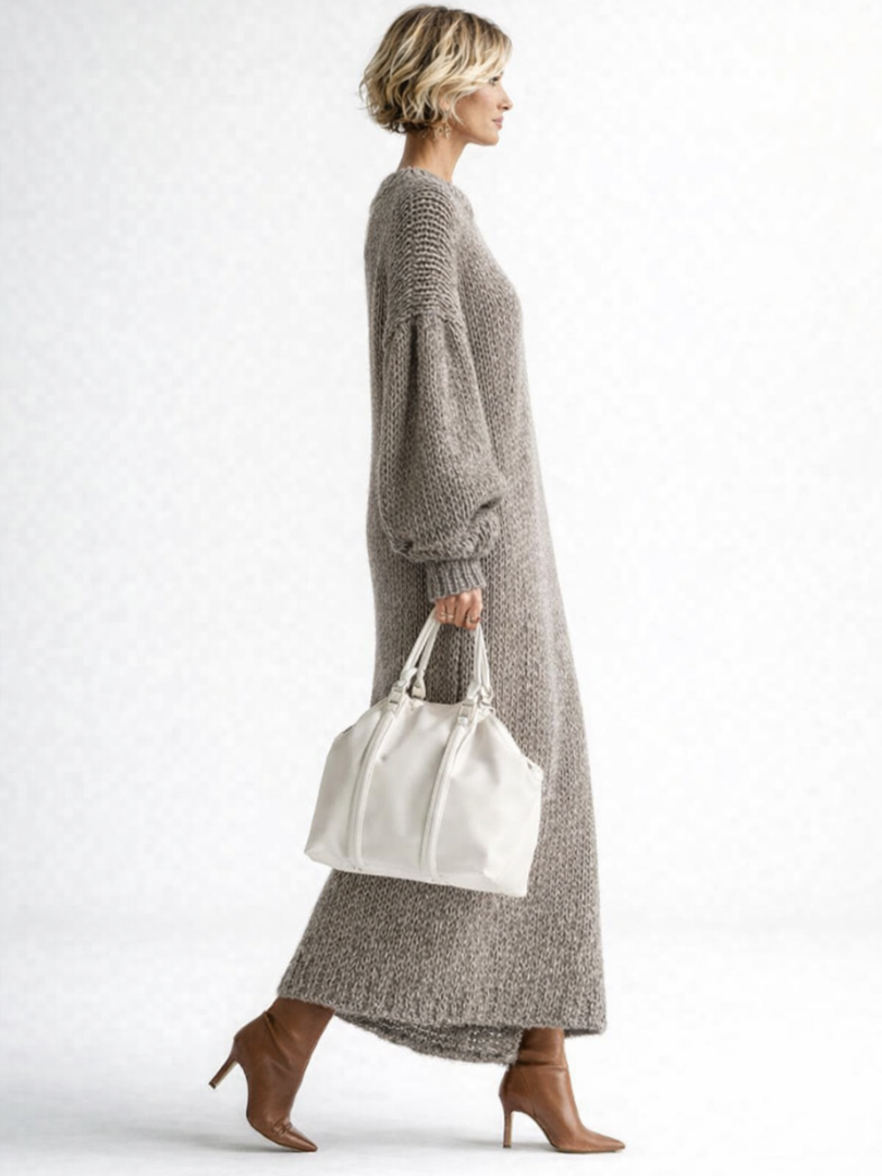 Arabella Women's Knitted Jumper Dress