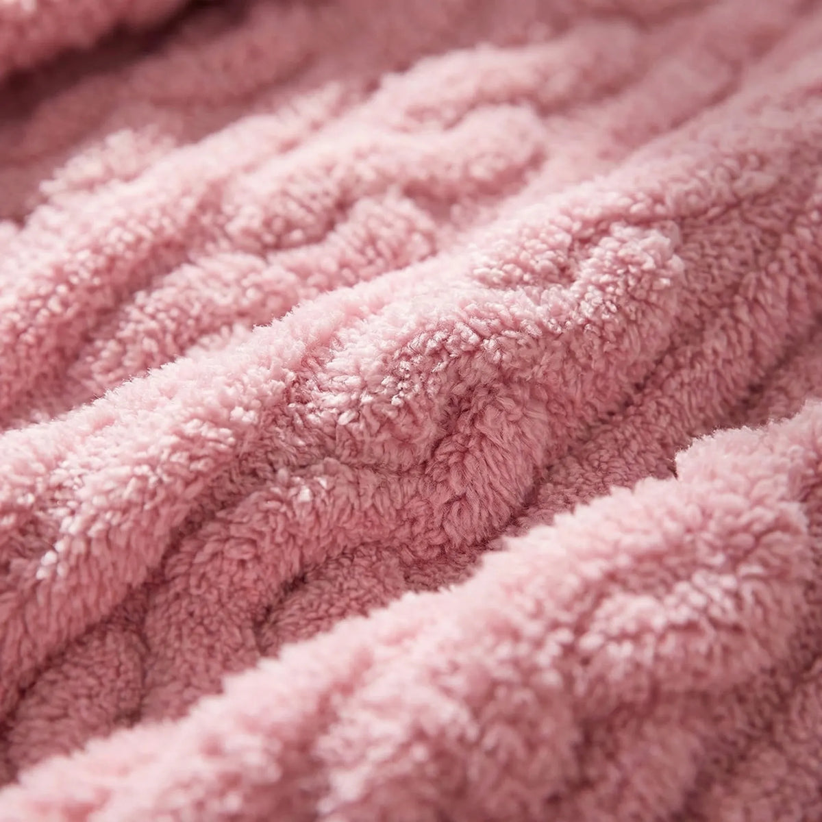 Audrey Long Fleece Hooded Dressing Gown