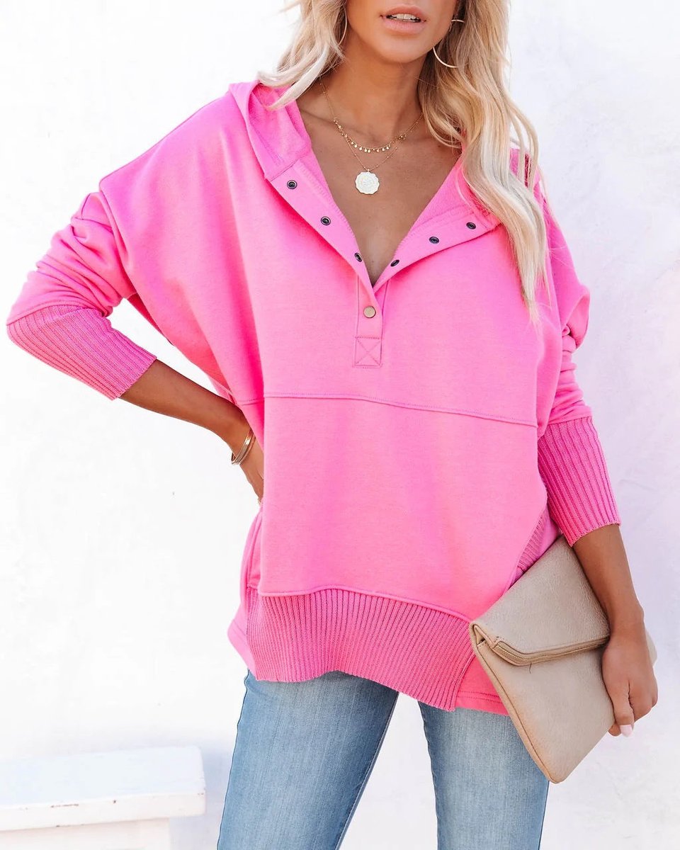 Kirsty Women's Oversized Hoodie - Pink