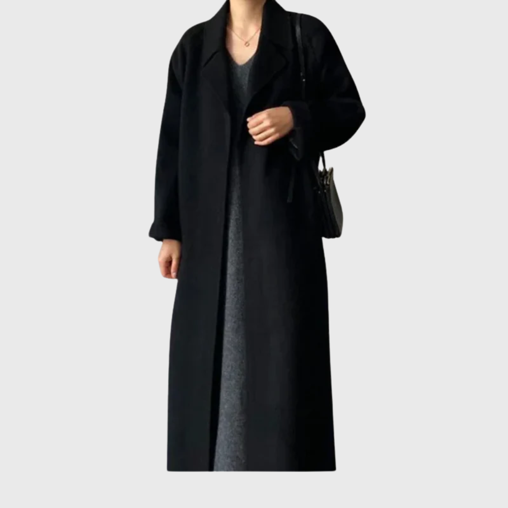 Tilda Women's Winter Wool Coat - Black