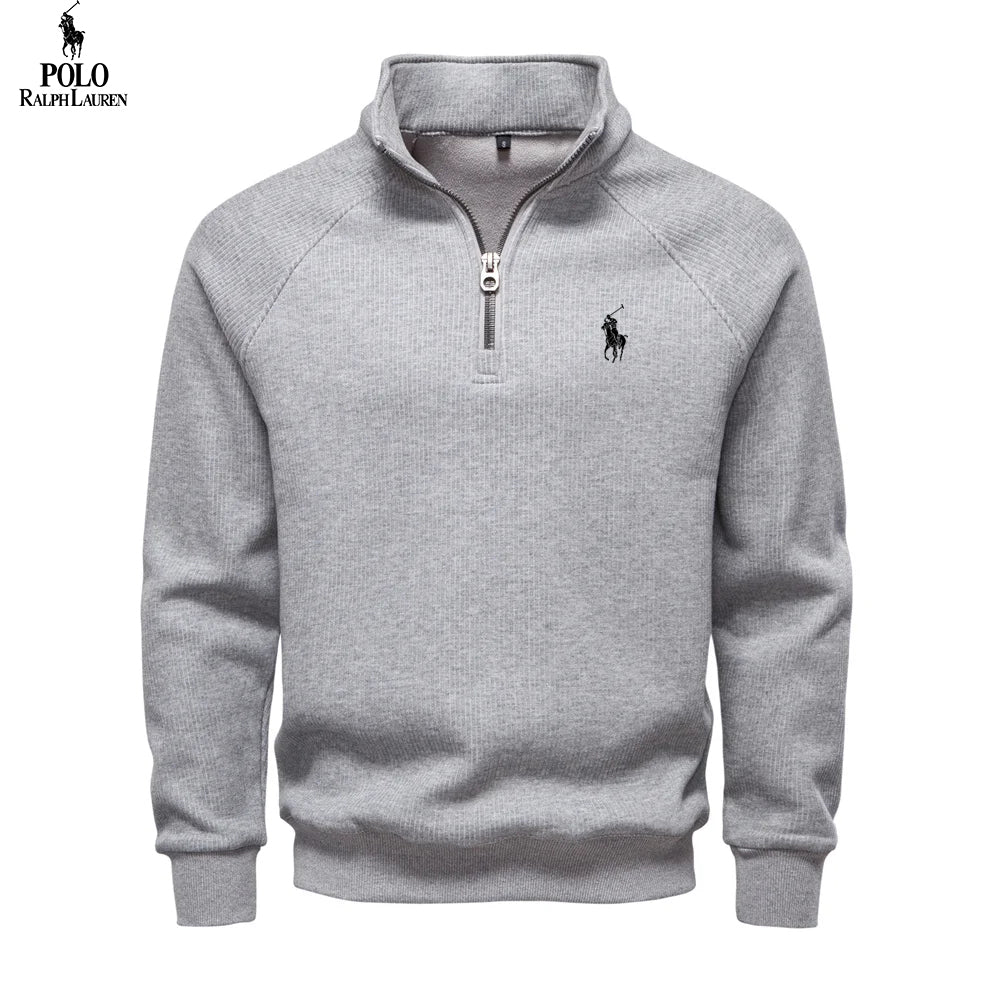 RL Premium Quarter-Zip Sweater