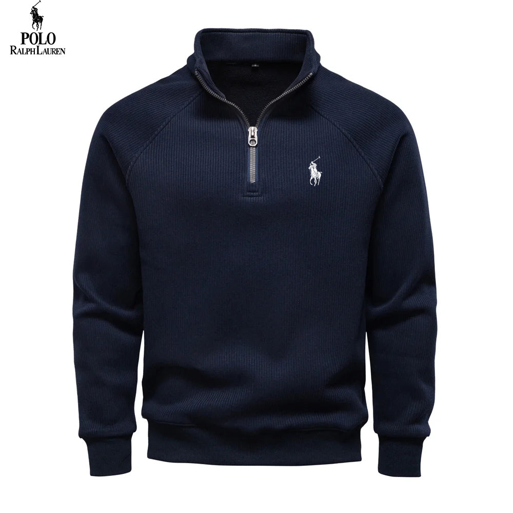 RL Premium Quarter-Zip Sweater