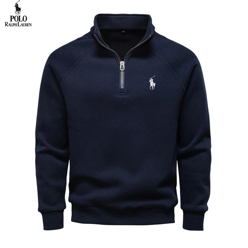 RL Premium Quarter-Zip Sweater