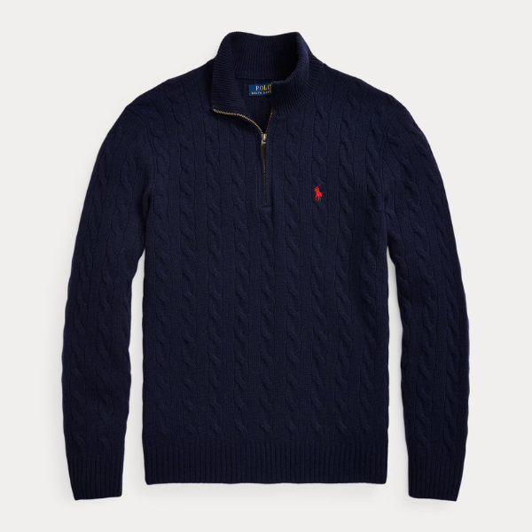 RL Cashmere-Wool Blend Pullover
