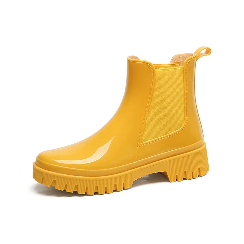 Verity Women's Rubber Chelsea Boots