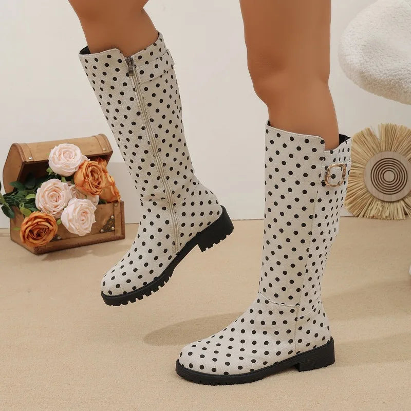 Romilly Women's Rubber Knee High Boots