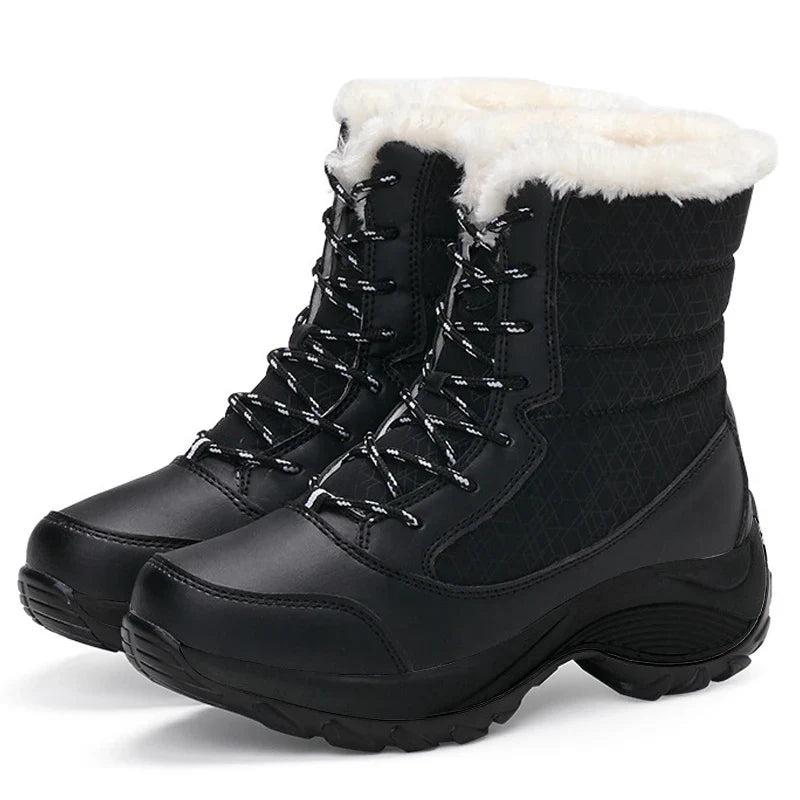 Marjorie Waterproof Winter Boots - All Black
