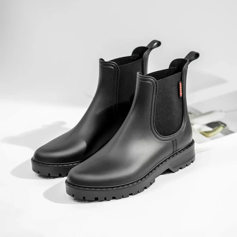 Thea Women's Rubber Chelsea Boots