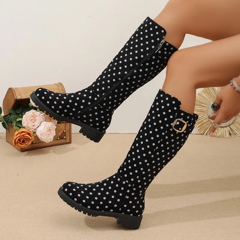 Romilly Women's Rubber Knee High Boots