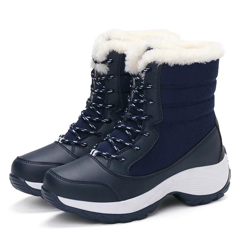 Marjorie Waterproof Winter Boots - Blue