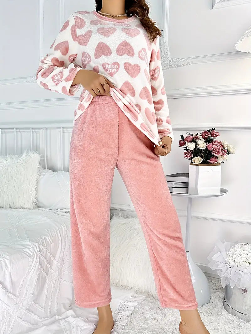 Minnie Women's Fleece Pyjama Lounge Set