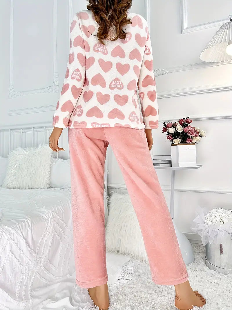 Minnie Women's Fleece Pyjama Lounge Set