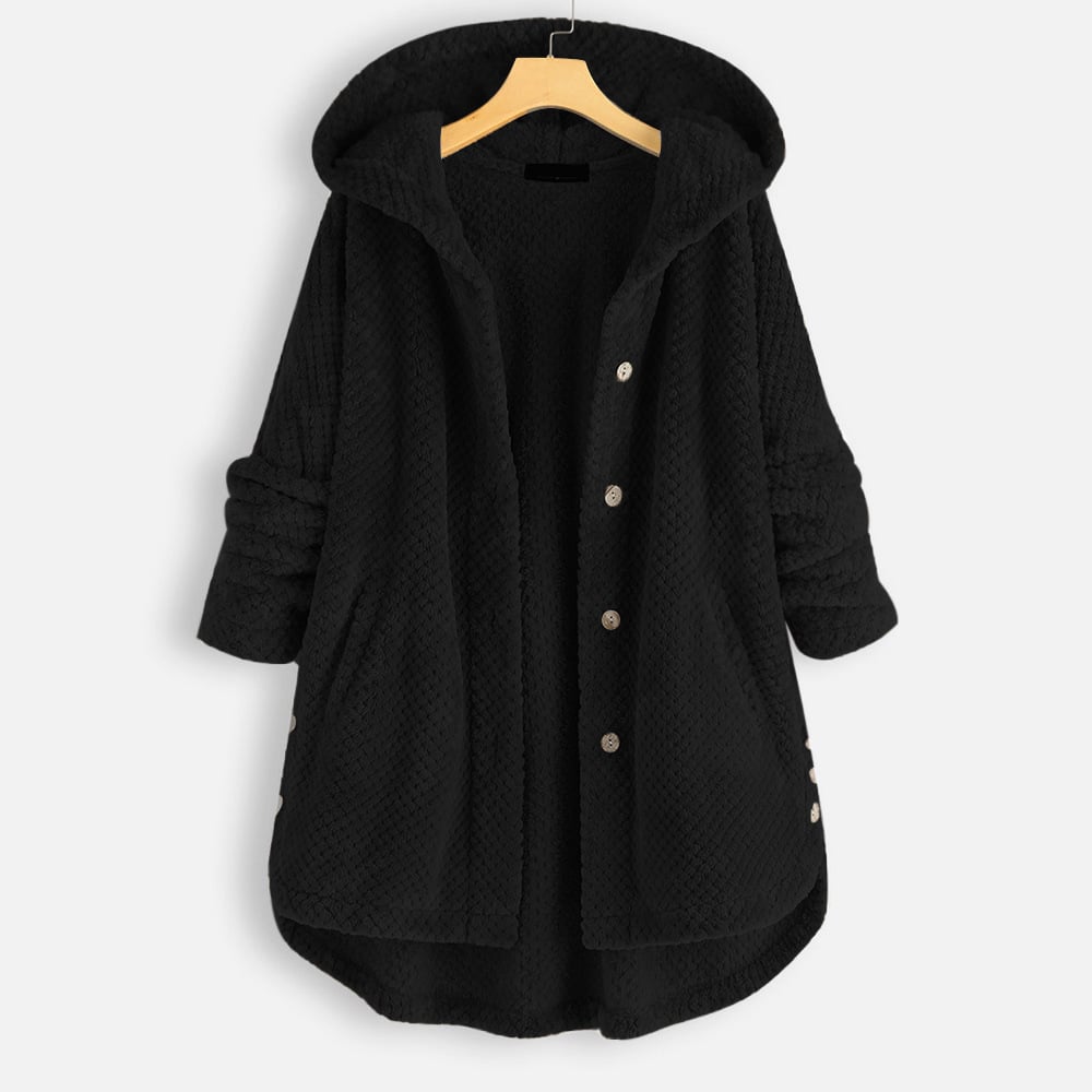 Poppy Women's Fleece Jacket - Black