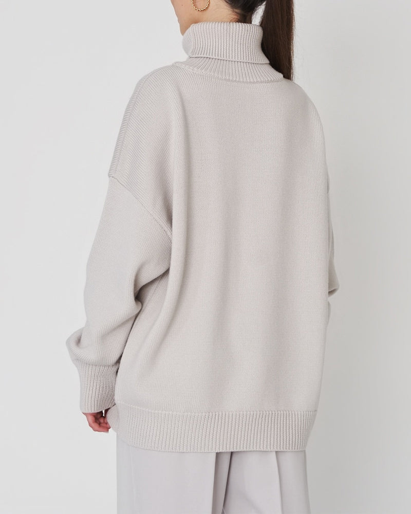 Kitty Women's Oversized Roll Neck Jumper