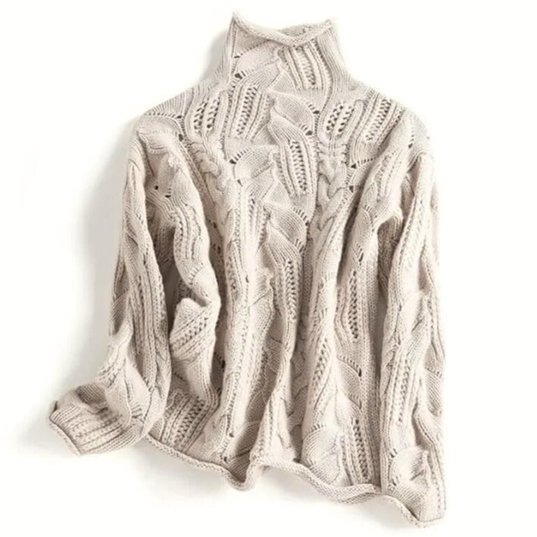 Rosa Cashmere Jumper - Beige