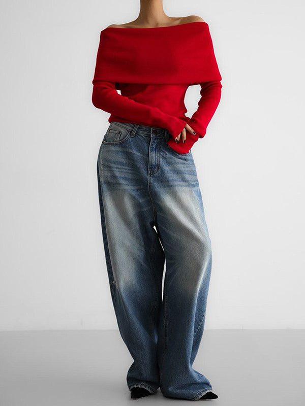 Marina Off the Shoulder Jumper