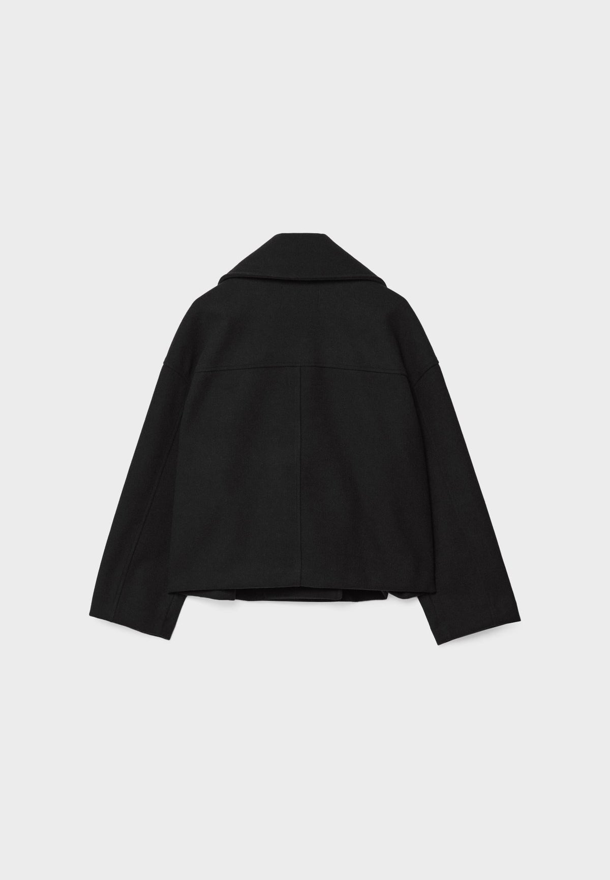 Jenna Women's Wool Cropped Peacoat