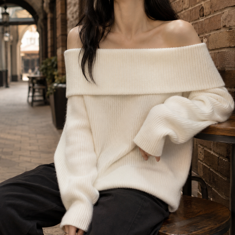 Off the Shoulder Jumper