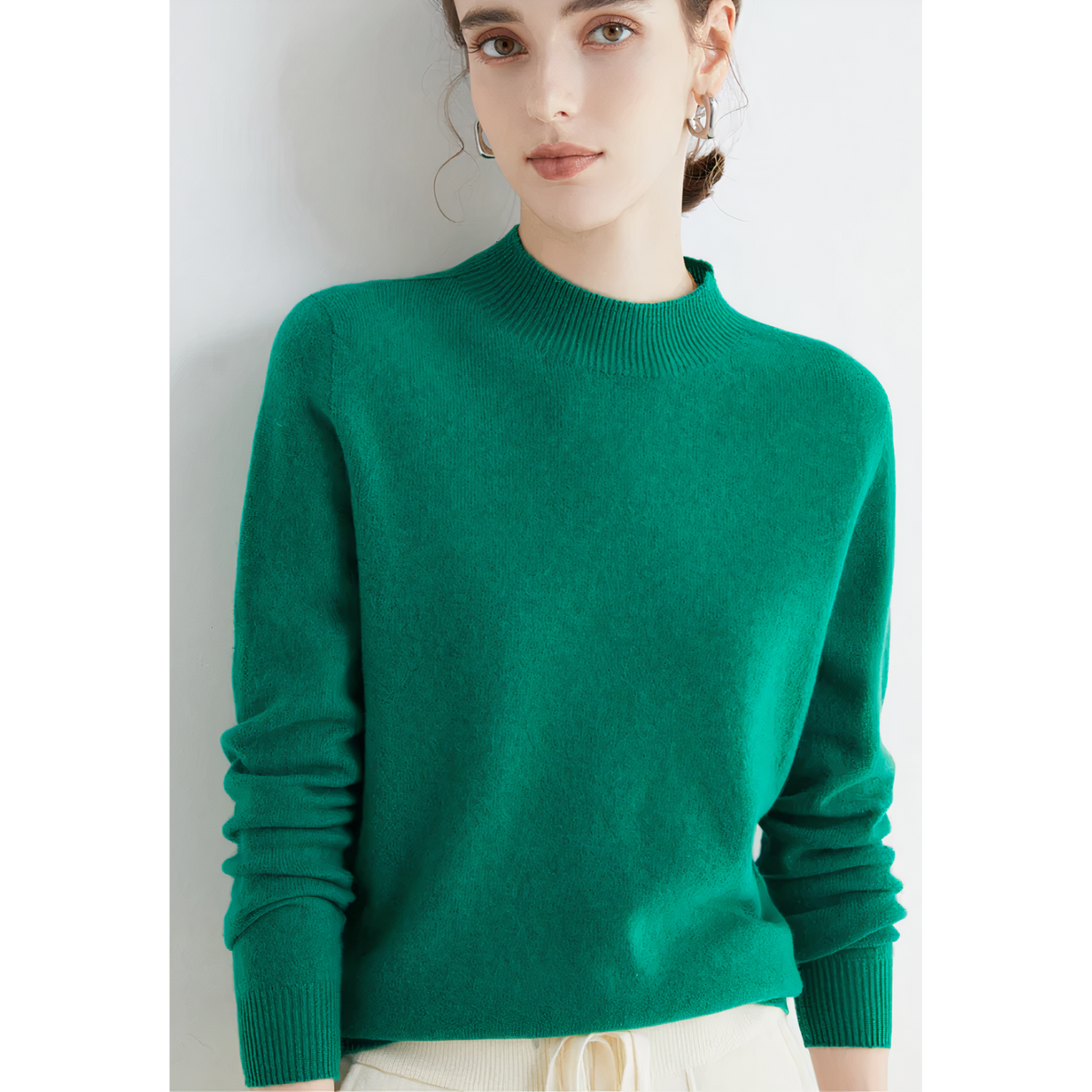 Sonia Cashmere Jumper - Green